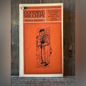 VINTAGE 1963 Goodbye, Mr. Chips by James Hilton - Paperback